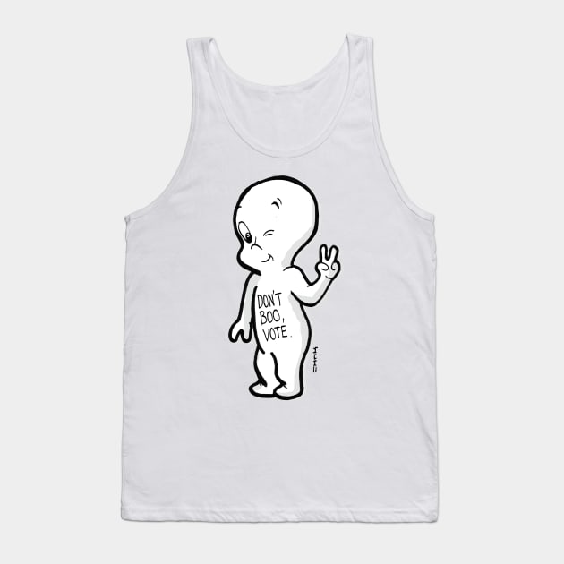 Don't Boo, Vote #dontboo POTUS Tank Top by sketchnkustom